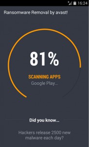 Avast Ransomware Removal  -  Android-