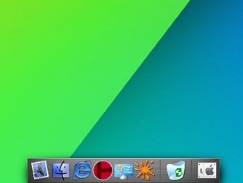 Aqua Dock    Mac OS X   Windows