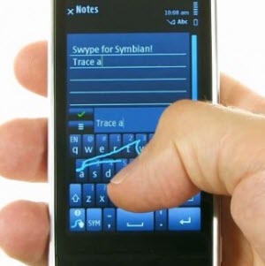Swype for Symbian 2.0     