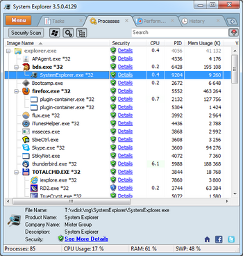 System Explorer 3.6   ,    Windows