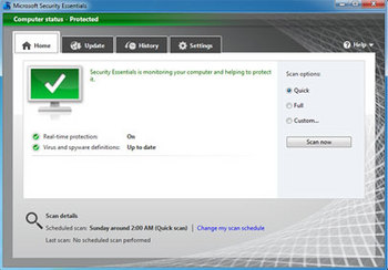        Microsoft Security Essentials