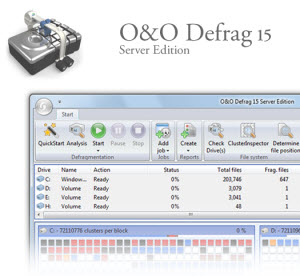 O&O Defrag 15 Server Edition     
