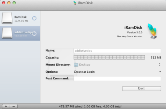 iRamDisk     RAM-   Mac OS