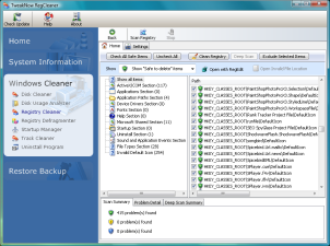 TweakNow RegCleaner 2012    Windows   