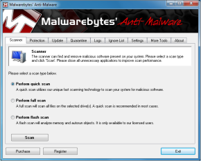 Malwarebytes Anti-Malware 1.61      