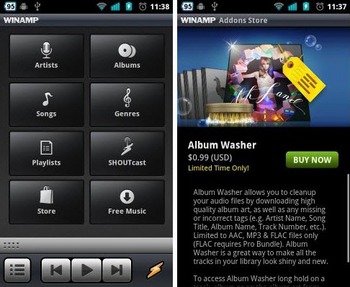 Winamp 1.3  Android       
