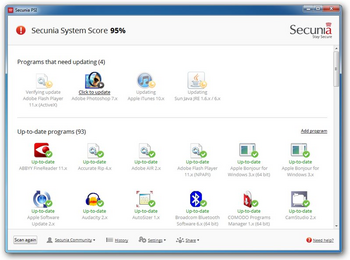 Secunia PSI 3.0       Windows