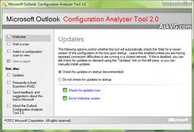 Outlook Configuration Analyzer 2.0       Outlook 2007/2010