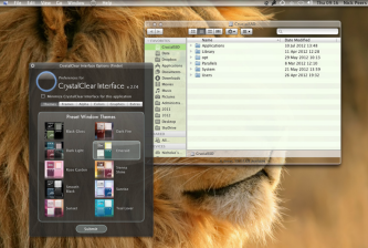 CrystalClear Interface 2.7.4      Mac OS X