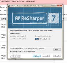 ReSharper 7     Visual Studio 2012  WinRT-