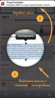 ABBYY CopyTranslate     iOS