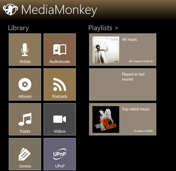 MediaMonkey   -  Windows 8