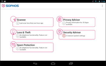   Sophos Android Mobile Security    SMS-