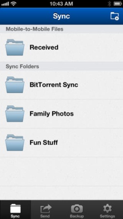 -   BitTorrent Sync     iOS