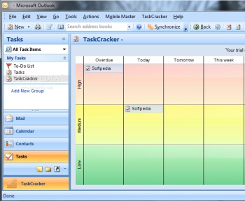 TaskCracker       Microsoft Outlook