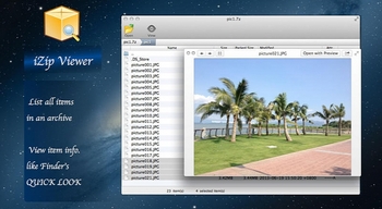 iZip Viewer for Mac    ZIP-,   