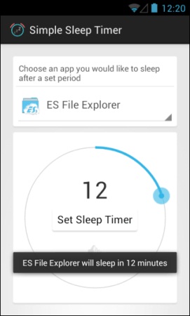        Super Simple Sleep Timer for Android