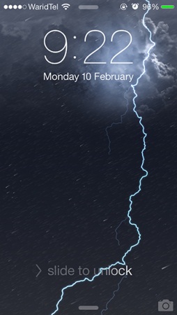 Weatherboard      iOS 7