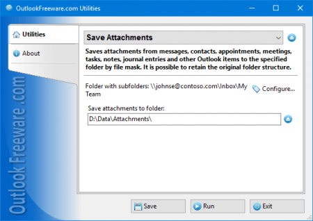  Save Attachments for Outlook