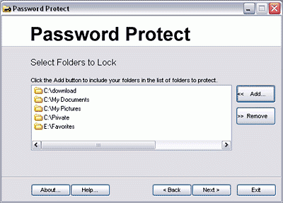  Password Protect Folder