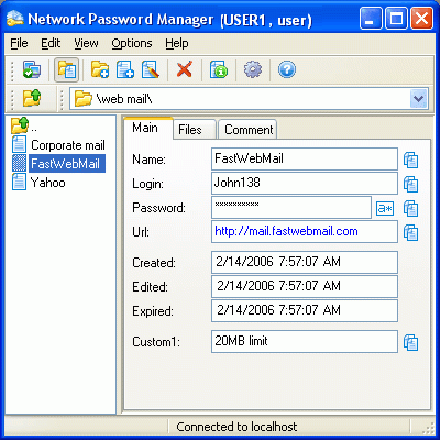  Network Password Manager