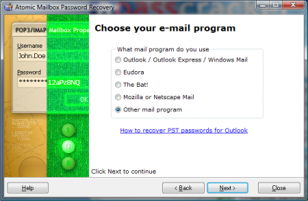  Atomic Mailbox Password Recovery