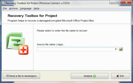  Recovery Toolbox for Project