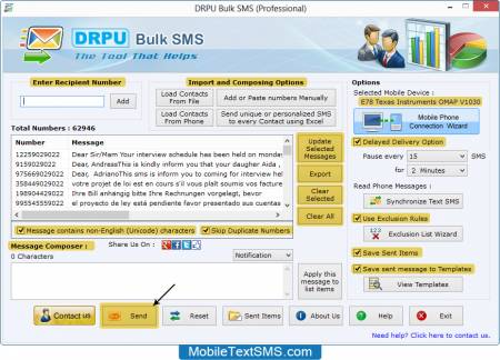   SMS Software - 