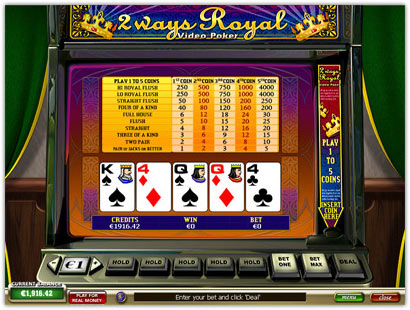  2 Ways Royal Poker Portable Multilingual