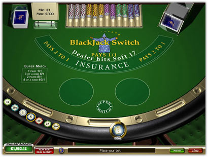  Blackjack Switch Portable Multilingual