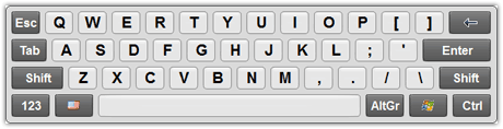  Touch Screen Keyboard