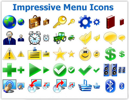  Impressive Menu Icons