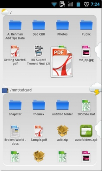 FileDrop   Dropbox-   Android