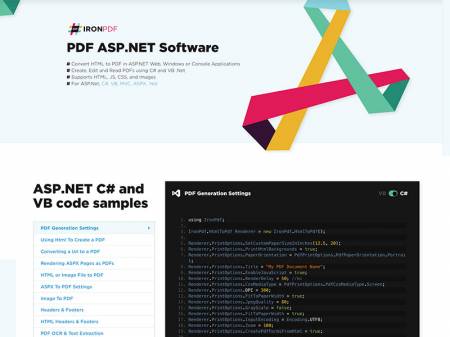  ASP. NET C# PDF Software