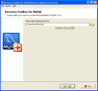  MySQL Database Recovery Free