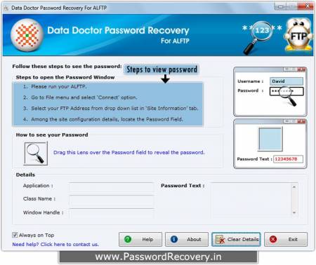  ALFTP Password Recovery