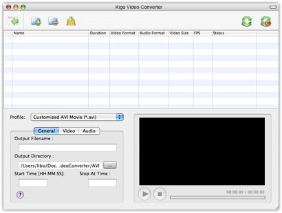  Kigo Video Converter Free for Mac