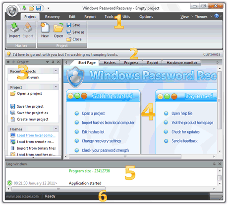  Passcape Windows Password Recovery tool